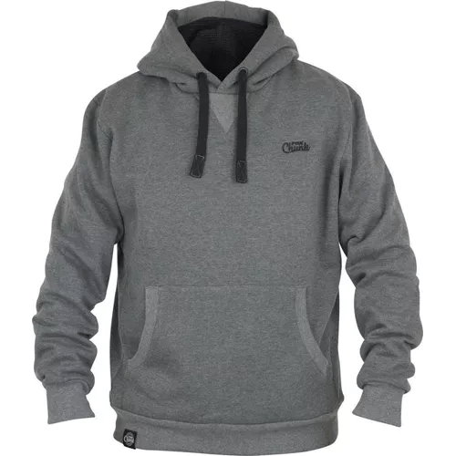 Fox Carp-Ribbed Hoody | Grey-Grijs-5XL-Hengelsport De Goeie Vangst