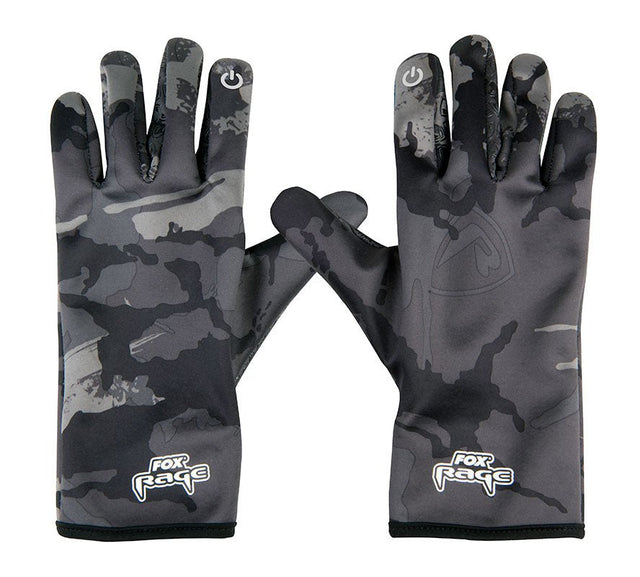 Fox Rage-Thermal Camo Gloves-Medium - Hengelsport De Goeie Vangst