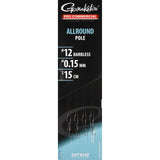 Gamakatsu-Allround Pole Barbless Onderlijnen-H12 0.15mm 15cm - Hengelsport De Goeie Vangst