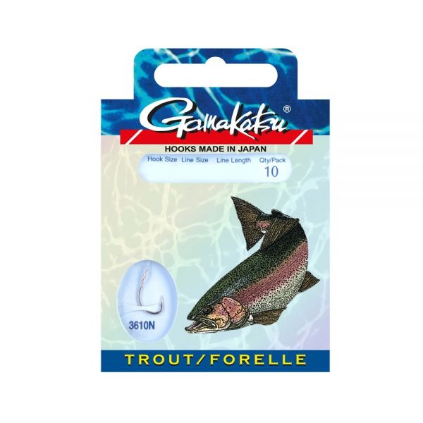 Gamakatsu - LS - 3610N Forel Onderlijnen - Hengelsport De Goeie Vangst