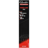 Gamakatsu-Power Carp Pole Barbless Onderlijnen-H12 0.17mm 20cm - Hengelsport De Goeie Vangst