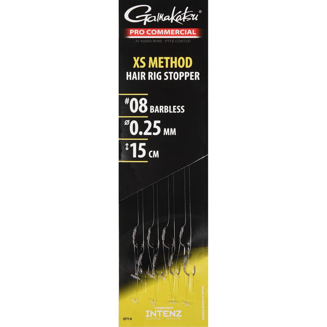 Gamakatsu - Pro Commercial XS Method Hair Rig Stopper Barbless - Hengelsport De Goeie Vangst
