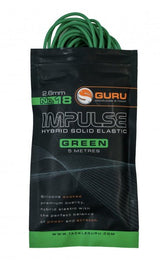 Guru-Hybrid Elastic | 5m-2.6mm - Dark Green - De Goeie Vangst