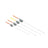 Guru-Pinger Wire Stem Dobber-Rood-0.50g-Hengelsport De Goeie Vangst
