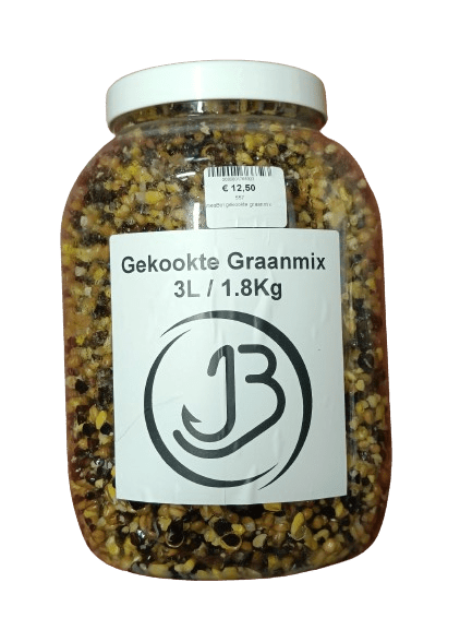James Bol-Gekookte Graanmix | 3l-10mm - Hengelsport De Goeie Vangst