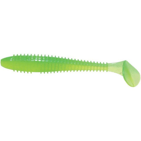 Keitech-Swing Impact Fat-2.8" / 7.1cm-Lime chartreuse PP.-Hengelsport De Goeie Vangst