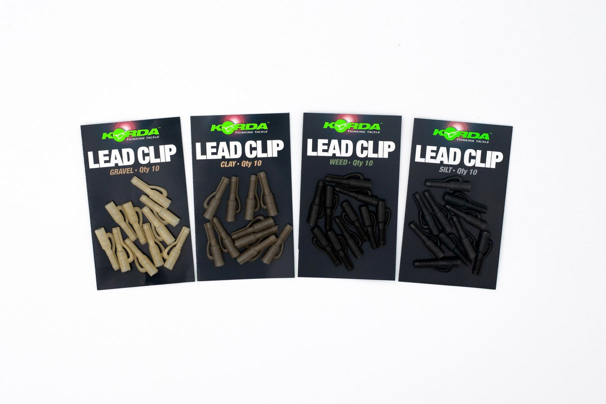Korda-Lead Clips-Clay - De Goeie Vangst