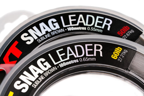 Korda-XT Snag Leader Nylon | 100m-0.55mm / 50lb - De Goeie Vangst