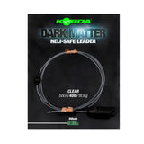 Korda-Dark Matter Leader Heli Safe Clear | 40Lb | 50Cm-50cm-40lb-Hengelsport De Goeie Vangst