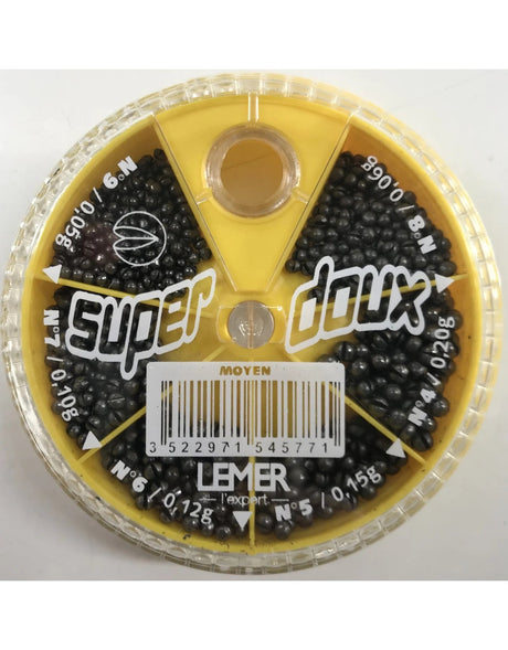 Lemer - Super Doux Moyen Looddoos 6 - vaks - 7013000 - Hengelsport De Goeie Vangst