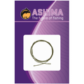 Ashima-Coated Leader Loop/ R-Swiv 100cm-Loop/ Loop Weed-30lbs-Hengelsport De Goeie Vangst