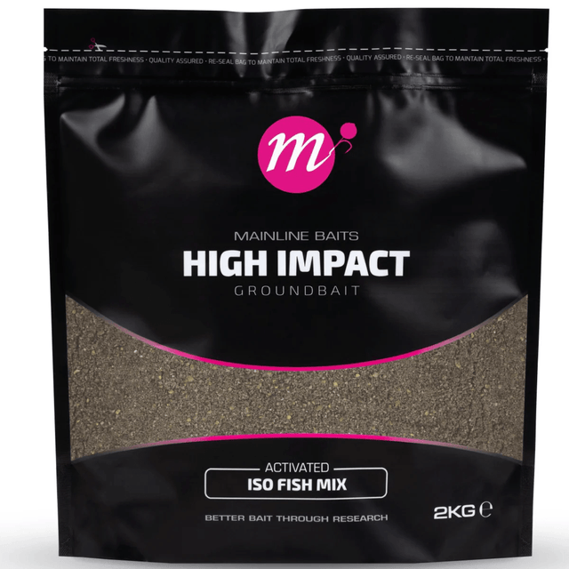 Mainline-Iso Fish High Impact Groundbait | 2kg-Bruin - Hengelsport De Goeie Vangst