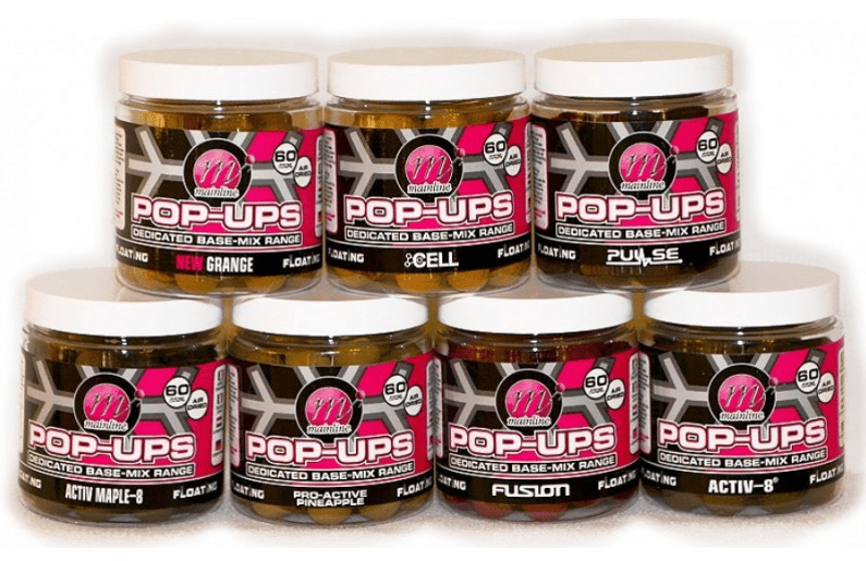Mainline-Pop-ups Dedicated Base Mix Range Pro Active Pineapple-bruin-15mm-Hengelsport De Goeie Vangst