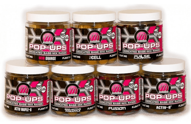 Mainline-Pop-ups Dedicated Base Mix Range Pro Active Pineapple-bruin-15mm-Hengelsport De Goeie Vangst