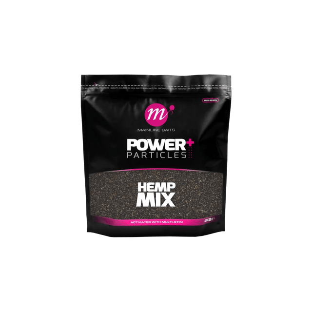 Mainline-Power+ Hemp Mix | 2kg-5mm - Hengelsport De Goeie Vangst