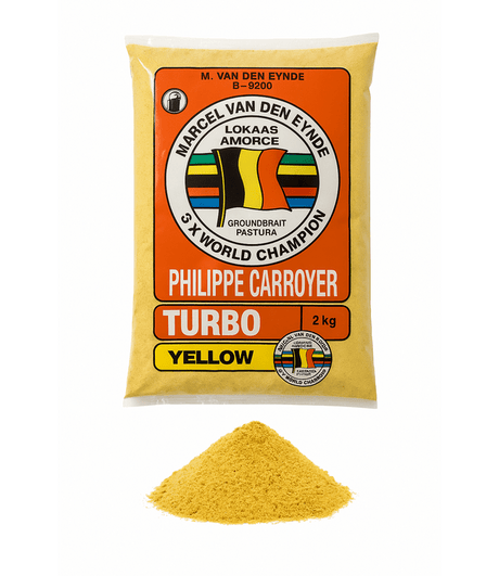 Marcel Van Den Eynde-Turbo Yellow | 2 kg - Hengelsport De Goeie Vangst