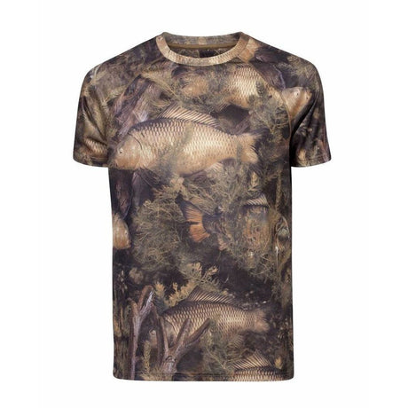 Master Sportsman-Sportsman S/S T-Shirt Fishouflage Carp-Camo-5XL-Hengelsport De Goeie Vangst