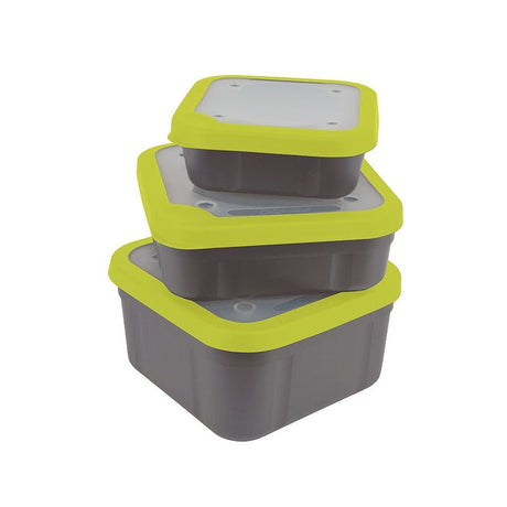 Matrix-Bait Boxes | Grey/Lime | 2.2 Pt - Hengelsport De Goeie Vangst