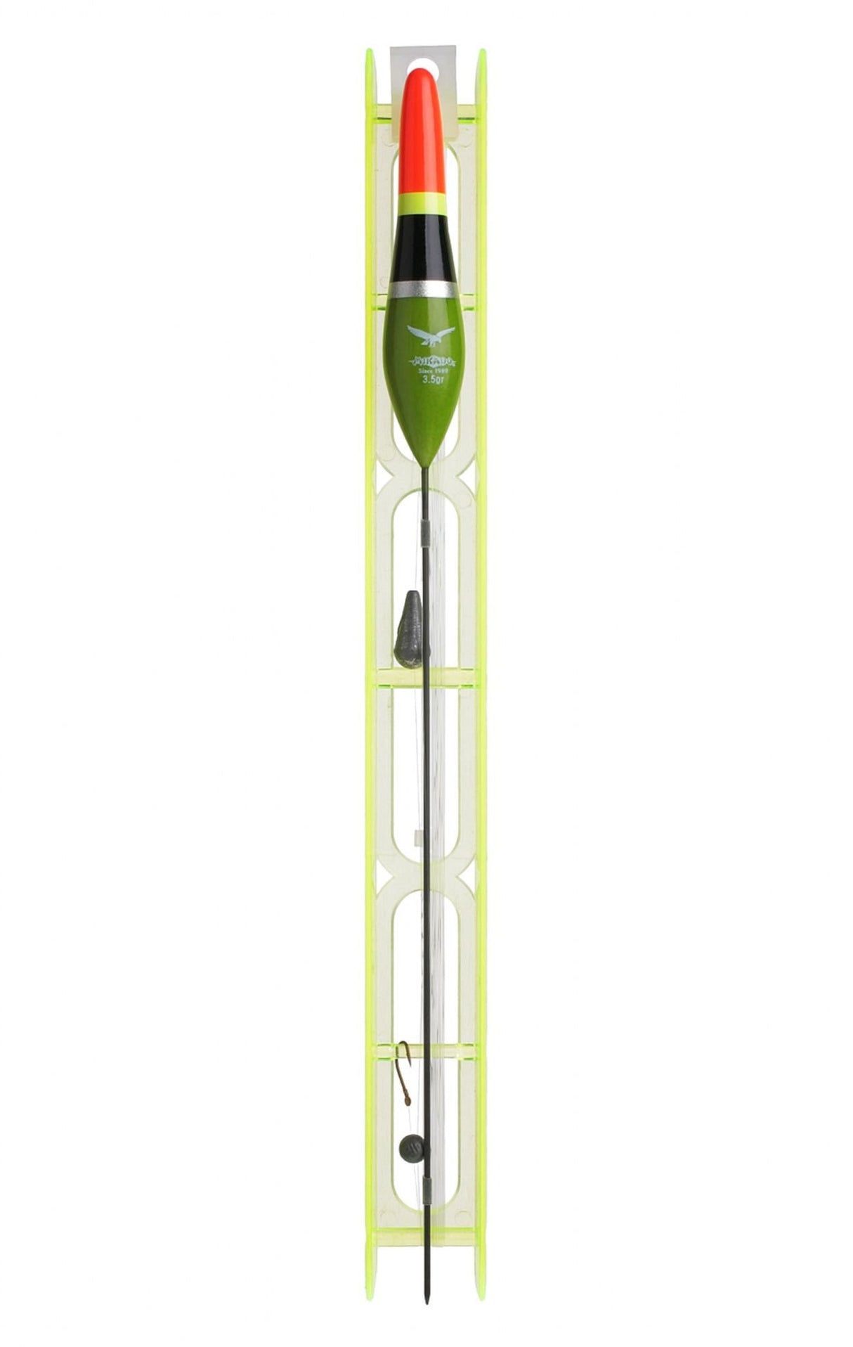 Mikado - Dobber + Lijn Set 024 | 5G | Lijn: 0.16/0.14Mm | Haak: 10 - Hengelsport De Goeie Vangst