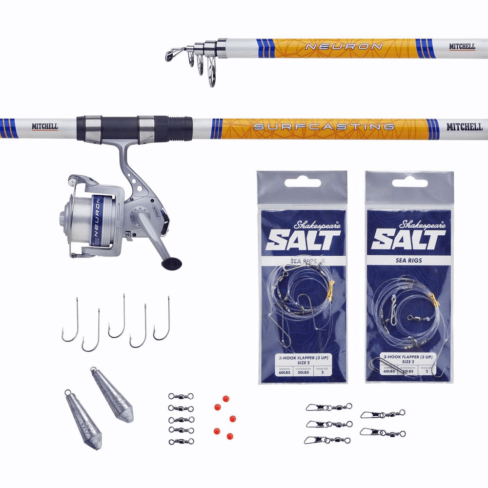 Mitchell - Neuron Surf Combo | 4m | 100 - 200g - Hengelsport De Goeie Vangst