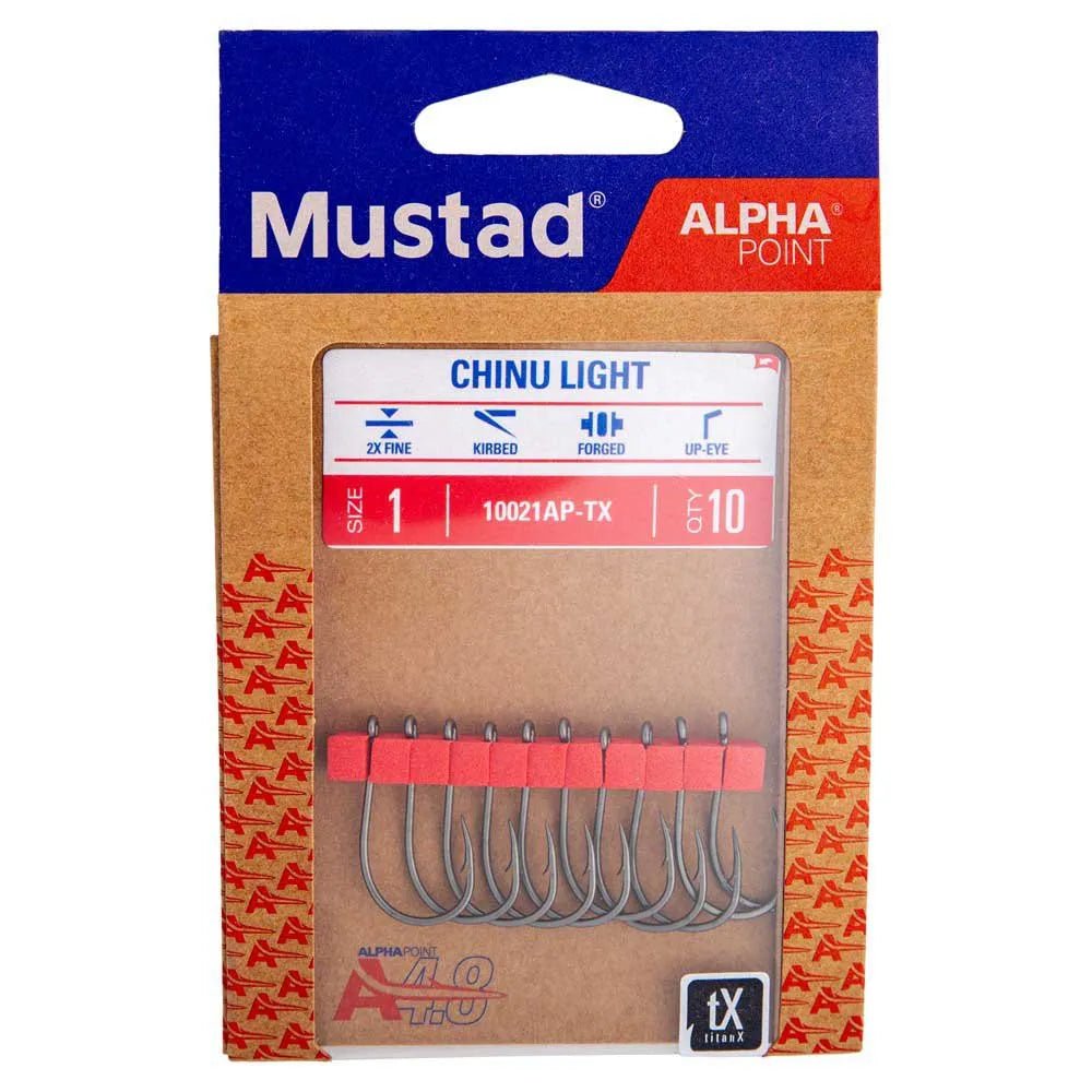 Mustad-AlphaPoint Chinu Light Haak -10021AP-TX-10-12A- Hengelsport De Goeie Vangst