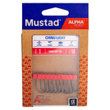 Mustad-AlphaPoint Chinu Light Haak -10021AP-TX-10-12A- Hengelsport De Goeie Vangst