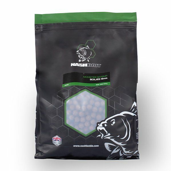 Nash-Monster Shrimp Boilies | 1kg-20mm - Hengelsport De Goeie Vangst