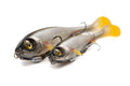 Fox Rage-Super Slick Shad Loaded Softbait-UV Silver Ghost-18cm-Hengelsport De Goeie Vangst