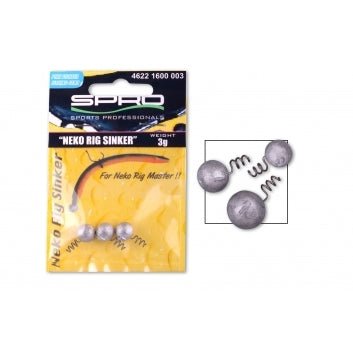 Spro-Wacky Neko-Rig Sinker-3g - Hengelsport De Goeie Vangst