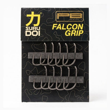 PB-SURUDOI Falcon Grip Hook PTFE Karperhaak-2 - De Goeie Vangst