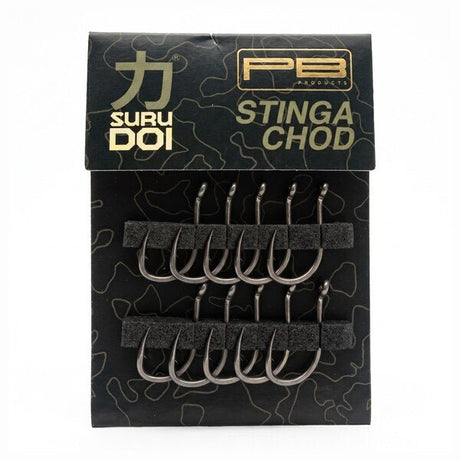 PB-SURUDOI Stinga Chod Hook PTFE Karperhaak-2 - De Goeie Vangst