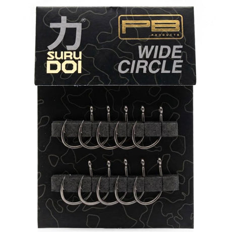 PB-SURUDOI Wide Circle Hook PTFE Karperhaak-2 - De Goeie Vangst