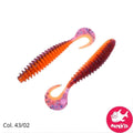 Perch'ik-Worm Tail 3"-3" / 7.5cm-Col. 43/02-Hengelsport De Goeie Vangst