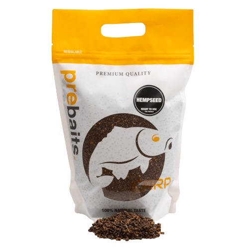 Prebaits-Carp Hempseed-1.8kg - Hengelsport De Goeie Vangst
