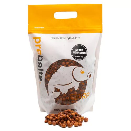 Prebaits-Mixed Tijgernoten - Ready To Use - Hengelsport De Goeie Vangst