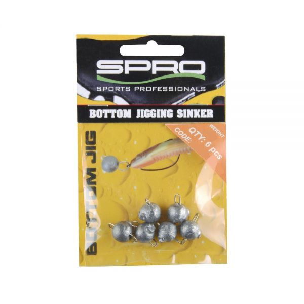 Spro-Bottom Jig-Silver-18g-Hengelsport De Goeie Vangst