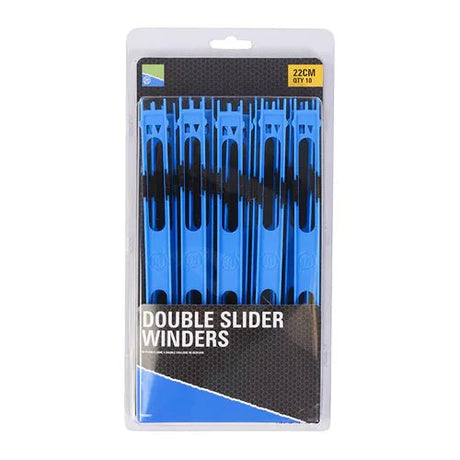 Preston-Double Slider Winders | 20cm | Blauw-20cm - Hengelsport De Goeie Vangst