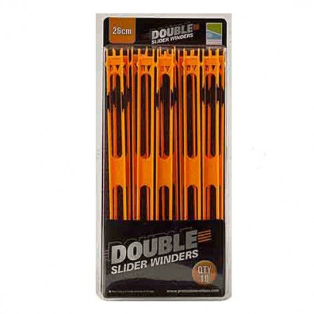 Preston-Double Slider Winders | 26cm | Oranje-26cm - Hengelsport De Goeie Vangst