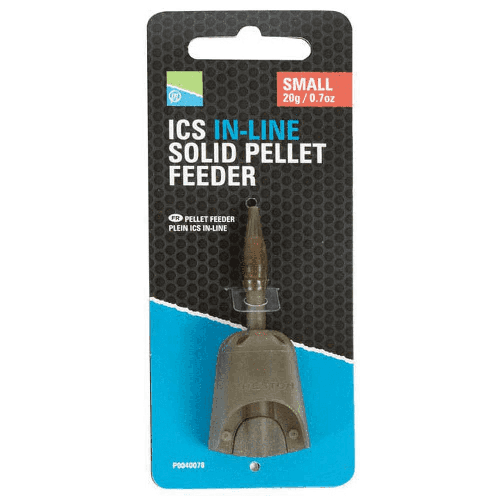 Preston-ICS In-Line Solid Pellet Feeder-Medium - 30g - Hengelsport De Goeie Vangst
