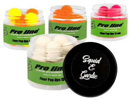 Pro Line-High Instant Pop-ups 15 mm-Squid & Garlic-15mm-Hengelsport De Goeie Vangst