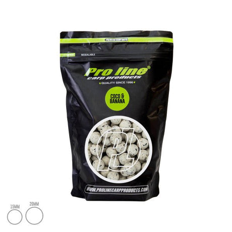 Pro Line-Readymades Boilies | Coco & Banana | 1kg-15mm - Hengelsport De Goeie Vangst