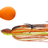 Prorex-Beamer Spinnerbait XL-Orange Tiger - Hengelsport De Goeie Vangst