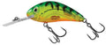 Salmo-Rattlin' Hornet Floating-3.5cm-Clear Hot Green Tiger-Hengelsport De Goeie Vangst