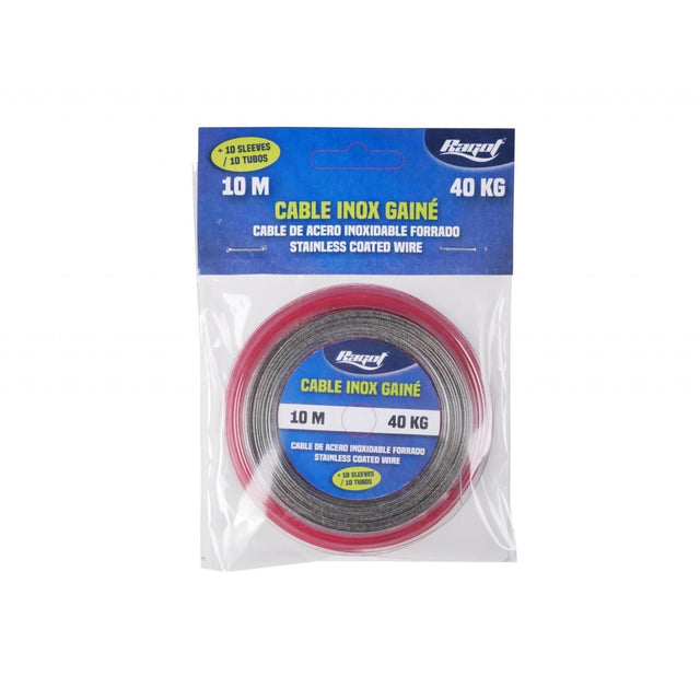 Ragot-Stainless Steel Leader + 10 Sleeves - Hengelsport De Goeie Vangst