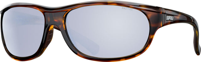 Rapala-Precision Luzia | Brown Havana Frame | Amber Lens Silver Mirror - Hengelsport De Goeie Vangst