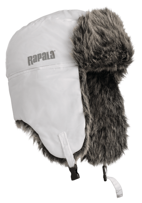 Rapala-Winter Trapper Hat-Wit - Hengelsport De Goeie Vangst