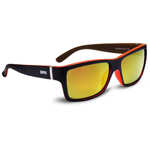 Rapala - Zonnebril Zwart/Rood Uvg - 287A - Hengelsport De Goeie Vangst
