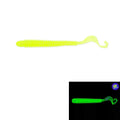 Reins-G-tail Saturn-2" / 5cm-Chartreuse Silver Glitter-Hengelsport De Goeie Vangst