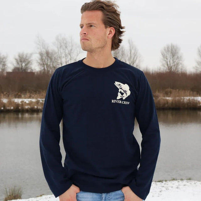 River Crew - Zander Longsleeve -  - Hengelsport De Goeie Vangst