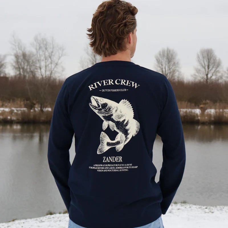 River Crew - Zander Longsleeve -  - Hengelsport De Goeie Vangst